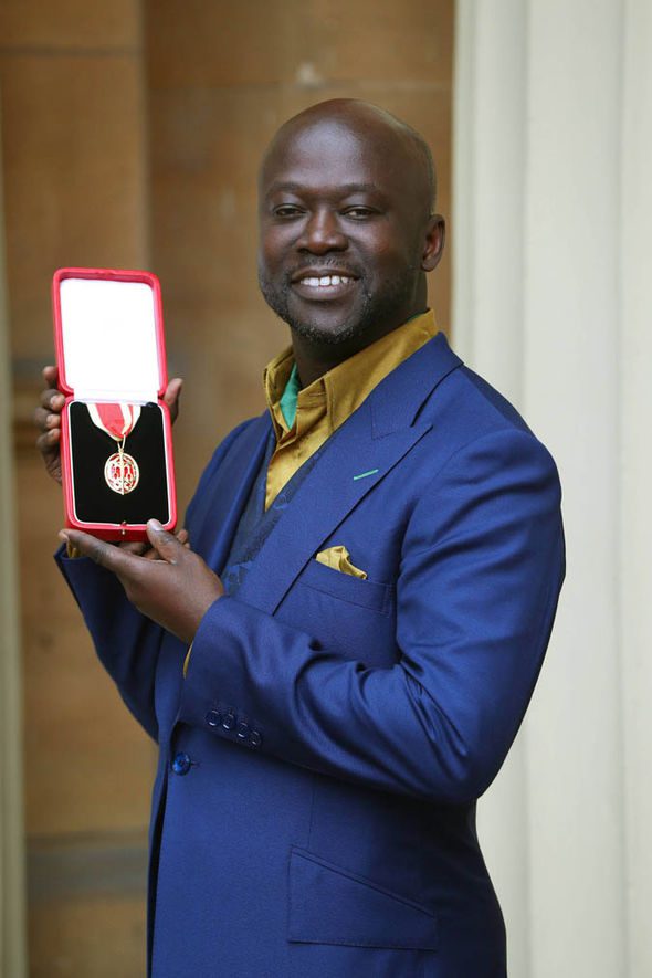 Buckingham Palace knighted David Adjeye 932424