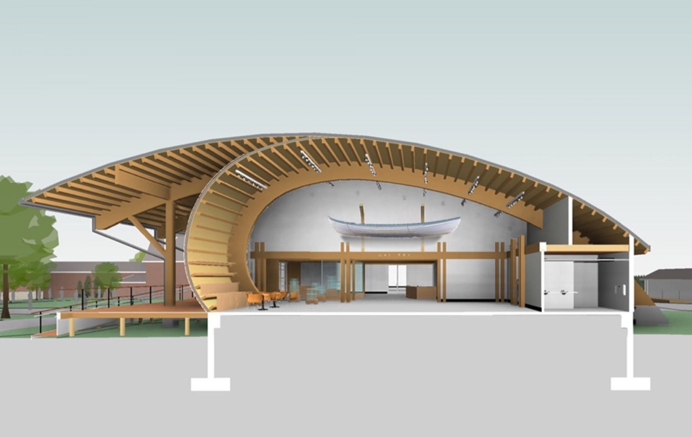 Thompson Exhibition Building | Centerbrook Architects and Planners ...
