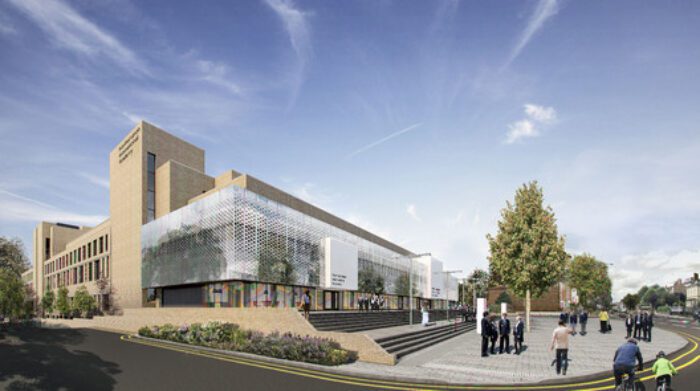 Abandoned Royal Mail Sorting Office Made into Northampton International Academy by Architecture Initiative