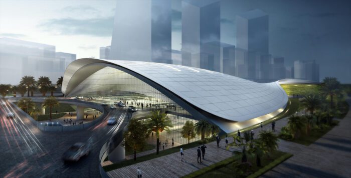 Farrells Wins Competition to Desing Singapore’s New High-Speed Rail Terminus