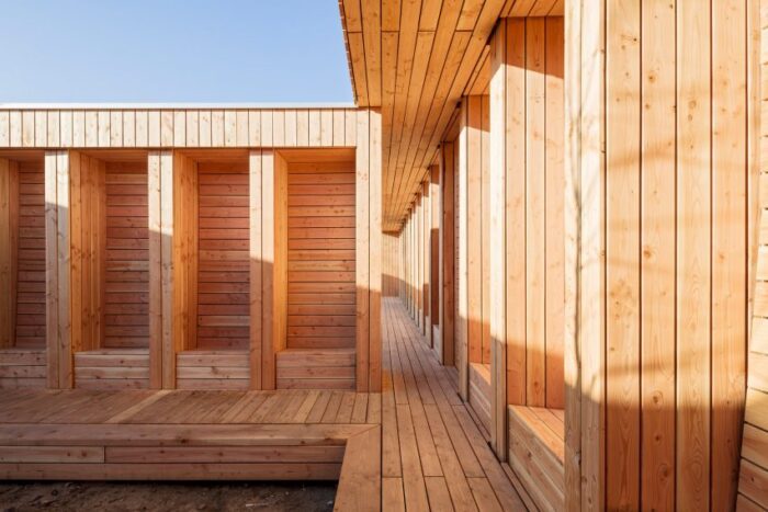 community centre refugee camp spinelli mannheim germany design build architecture dezeen 2364 col 8 852x568