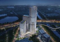 Nansha Kingboard Free Trade Zone Mixed use Project Guangzhou China by Aedas 01