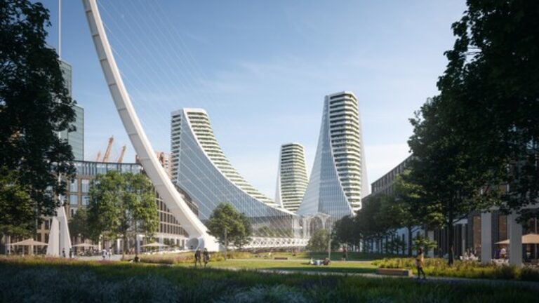 “Peninsula Place”: Calatrava’s First Major Project in the UK