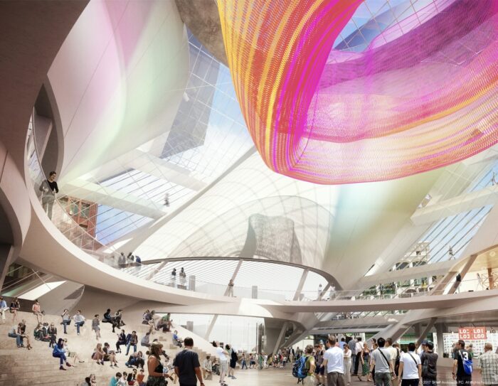 SHoP Hudson's Site Development Civic Commons Released Image by SHoP Architects PC