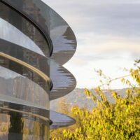 apple park photo 1 building trees