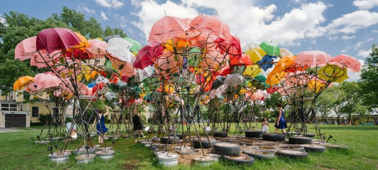 10 Colorful Installation Artworks That Turn the City into A Playground