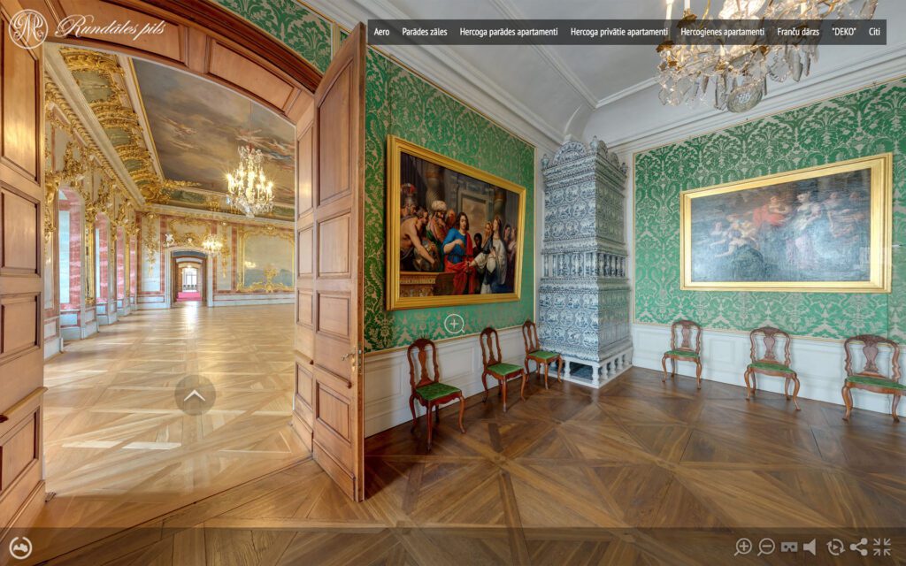 Rundales pils 360 gradu Panoramas Virtualas Tures izveide 06 Virtuala Latvija 1024x640