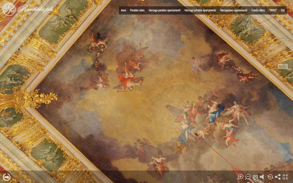 Rundales pils 360 gradu Panoramas Virtualas Tures izveide 08 Virtuala Latvija 1024x640