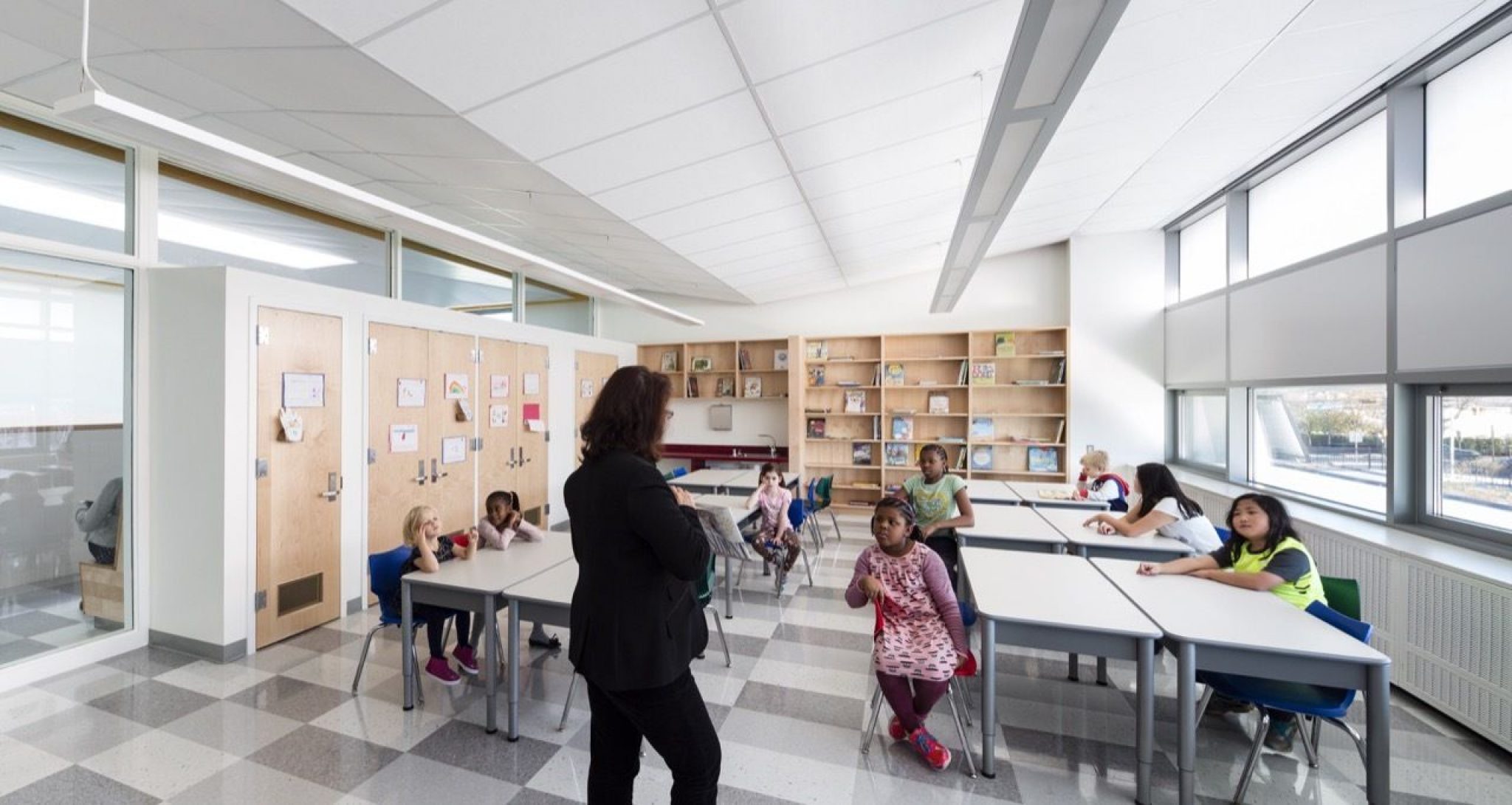 Curated visual reference: Gallery Detail: New York S First Net Zero Energy School Building