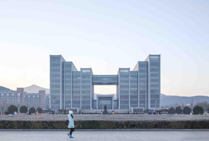 The Library of Shandong Normal University | Architectural Design and Research Institute of Zhejiang University