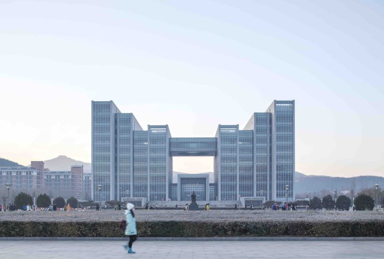 The Library of Shandong Normal University | Architectural Design and Research Institute of Zhejiang University