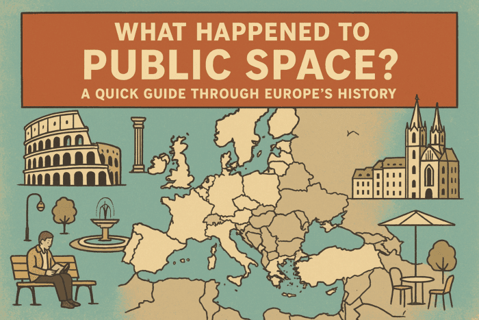 What Happened to Public Space? A Quick Guide Through Europe's History
