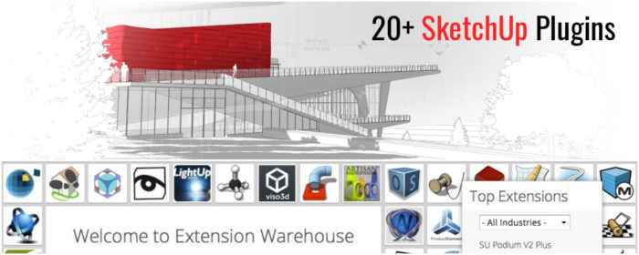 20+ Essential SketchUp Plugins for Efficient Modeling for Free Download