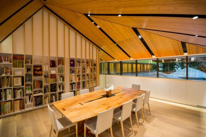 kengo kuma tea house extension japanese garden portland oregon usa cultural village dezeen 13 852x568