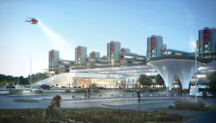 Henn and C.F. Møller Design New Extension for Iconic University Hospital in Germany