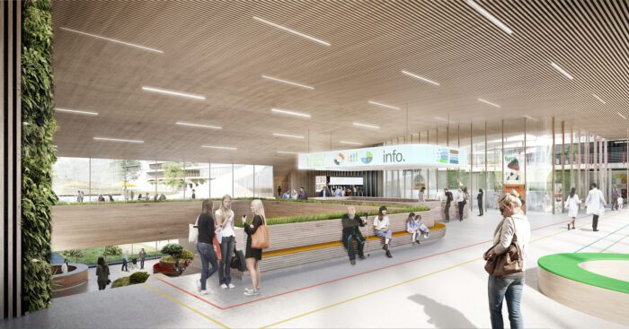 AachenZentralOP PM RENDER int C.F. Moller and HENN