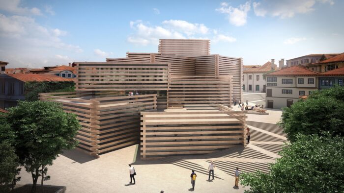 Kengo Kuma & Associates Design Timber-Clad Modern Art Museum in Turkey