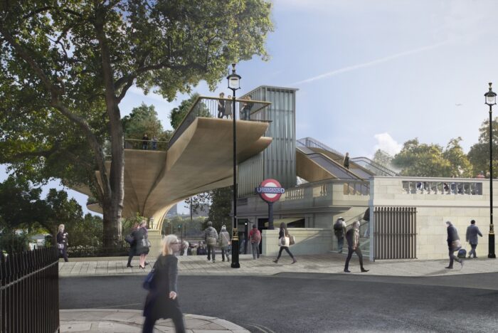 Garden Bridge North Landing Garden Bridge North Landing