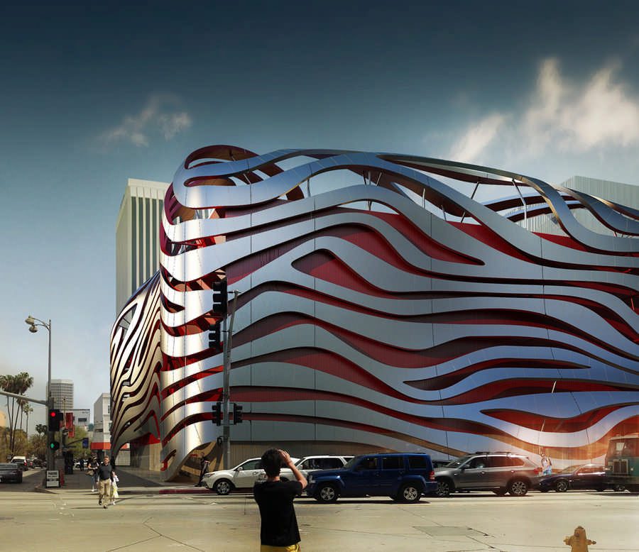 PETERSEN AUTOMOTIVE MUSEUM by Kohn Pedersen Fox Associates, view 10