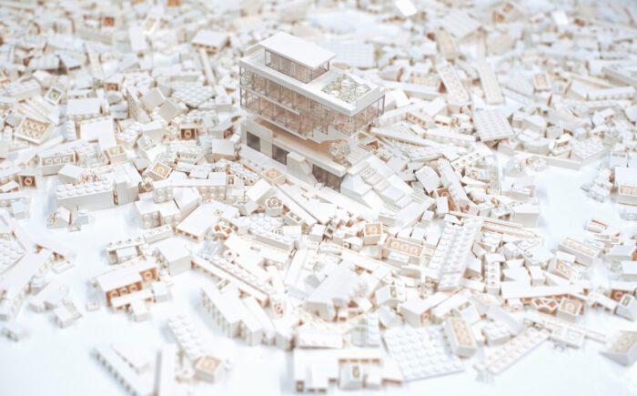 6. a fully demountable building the lego concept