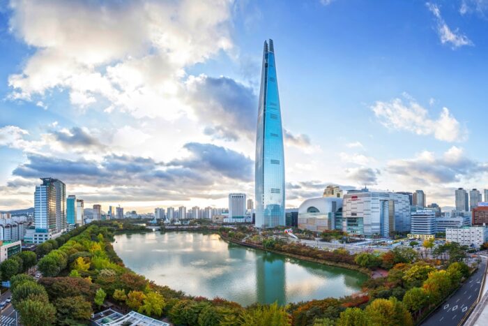 World’s New Fifth Tallest Building Lotte World Tower Opens in South Korea