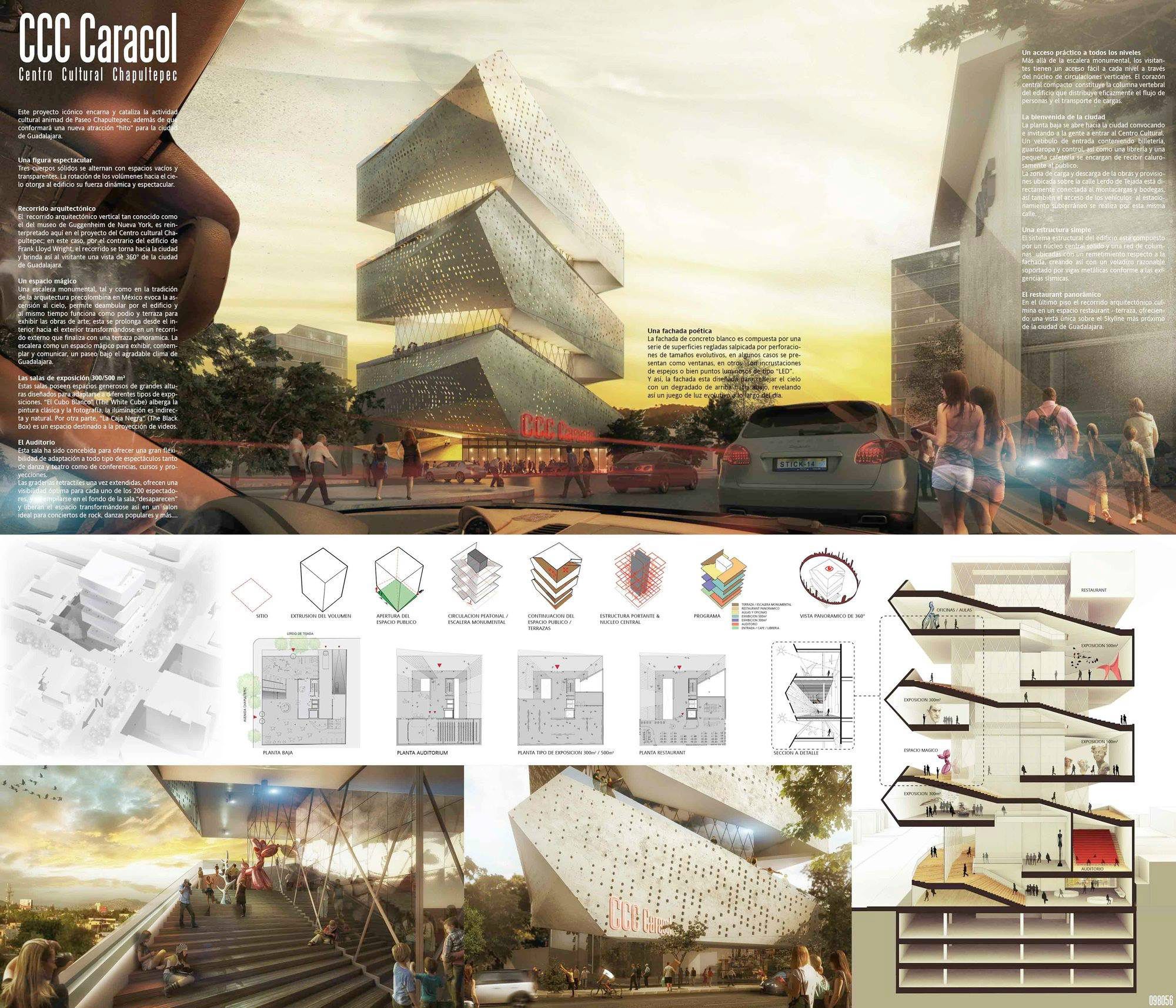 presentation template architectural