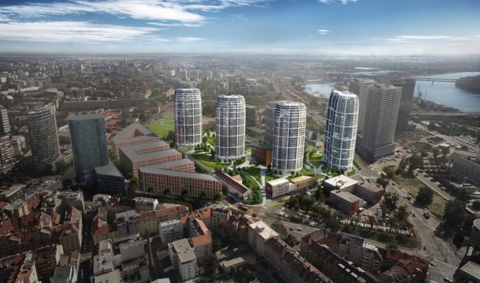 Construction Begins for Zaha Hadid Architects’ Mixed-Use “Sky Park” in Slovakia