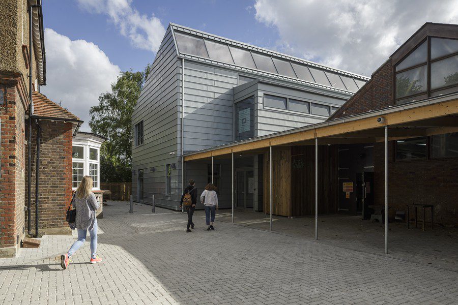 New Studios, Wimbledon College of Arts by Penoyre and Prasad, view 11