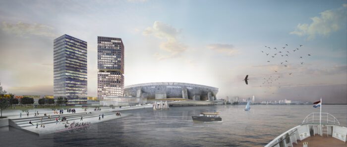 Feyenoord City Impression Waterview OMA