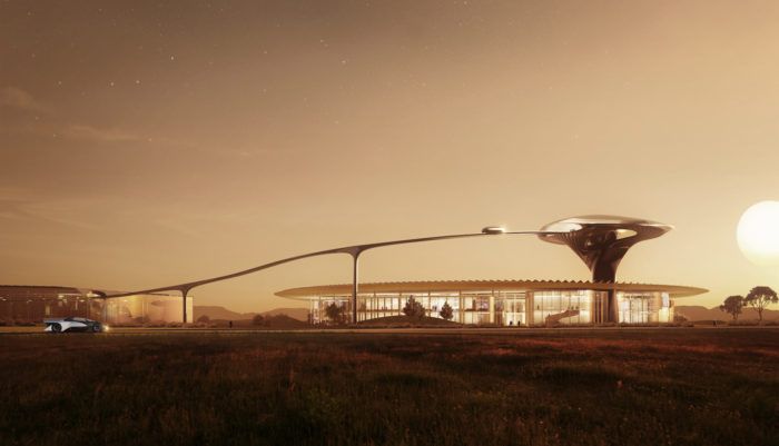 MAD Architects Reveals the Design of a Futuristic New Campus for Faraday