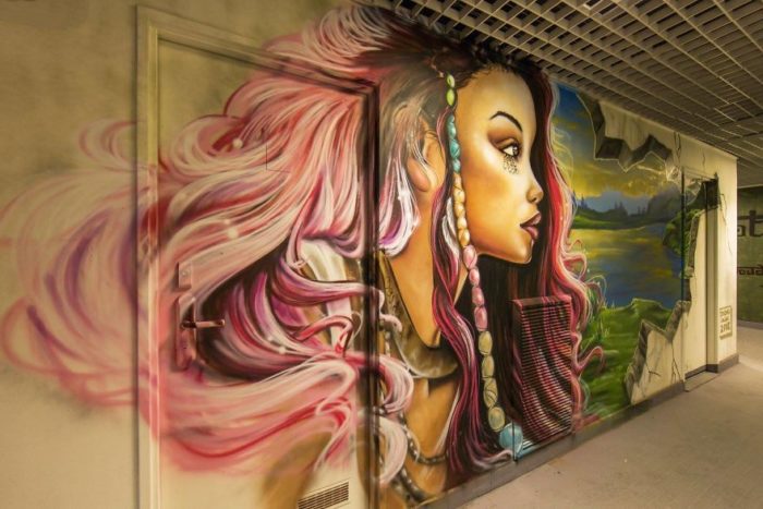 Parisian Dormitory Transformed into Art Exhibition by the Hands of 100 Graffiti Artists