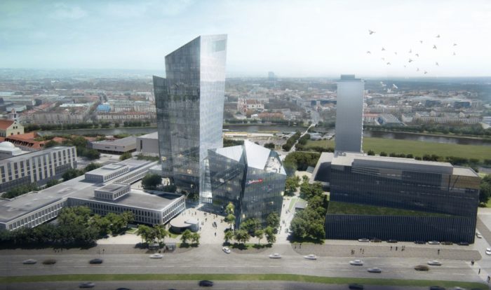 Studio Libeskind Reveals New Renderings of Downtown Tower in Lithuania