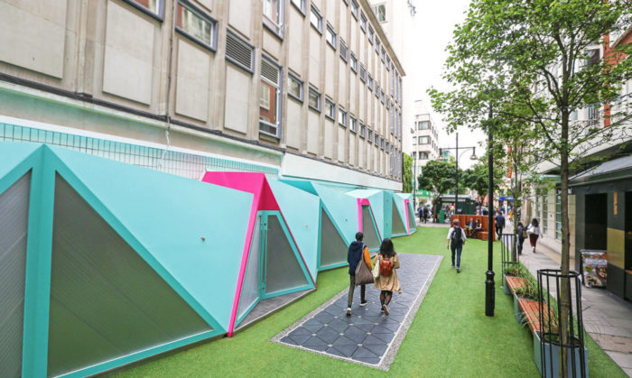 World’s First Smart Street in London Uses Energy-Generating Paving Tiles to Light the Street