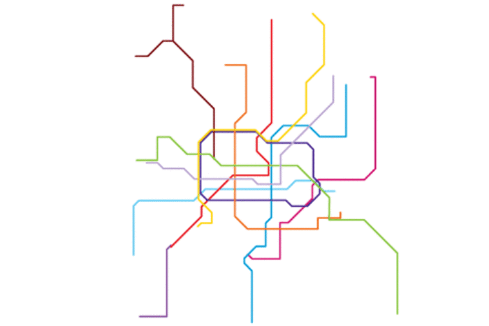 Animated Subway Maps Transforms into Actual Geography Reveal Astonishing Gaps – Check the GIFs
