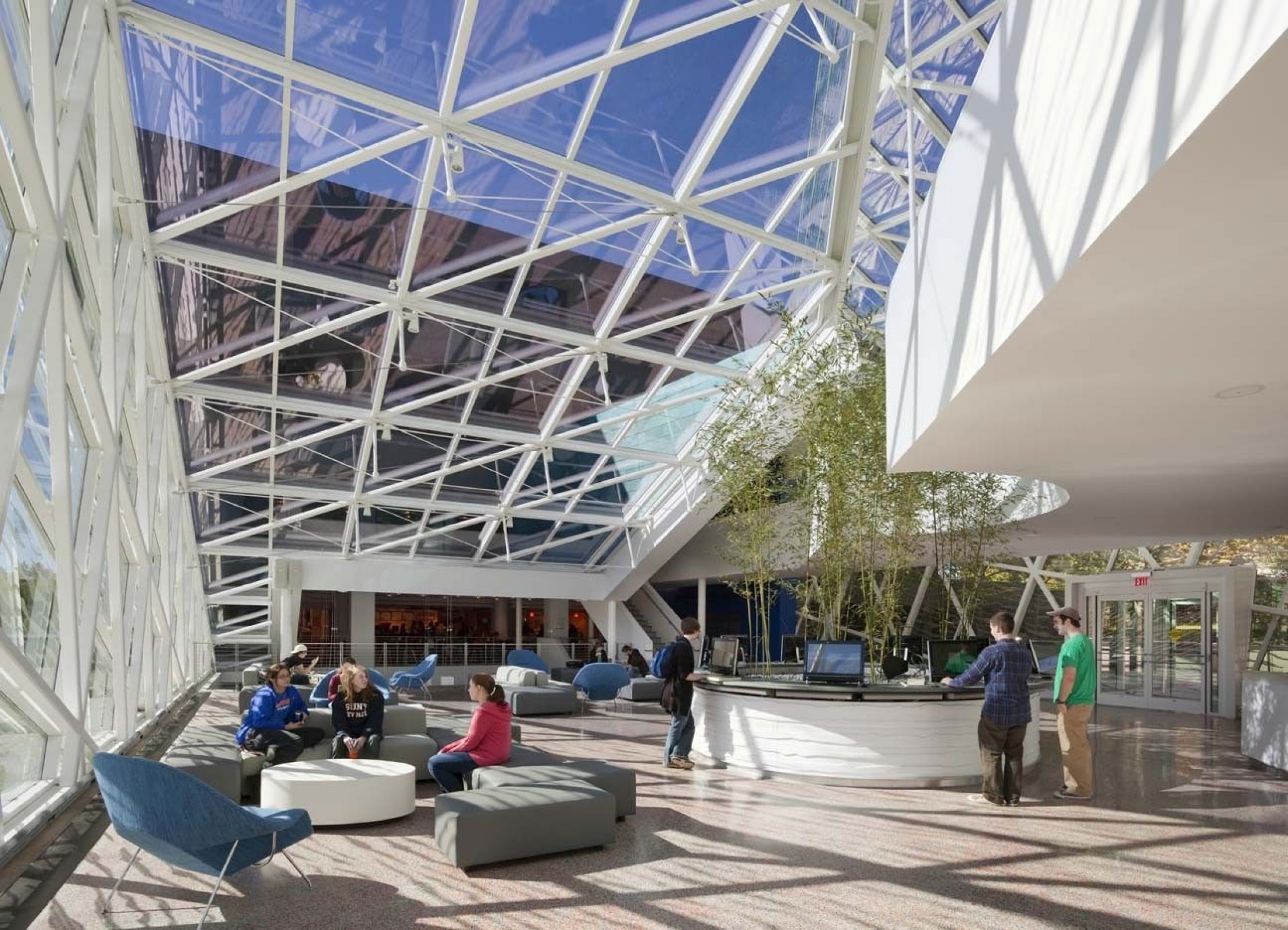 Campus Commons University of New York ikon.5 architects