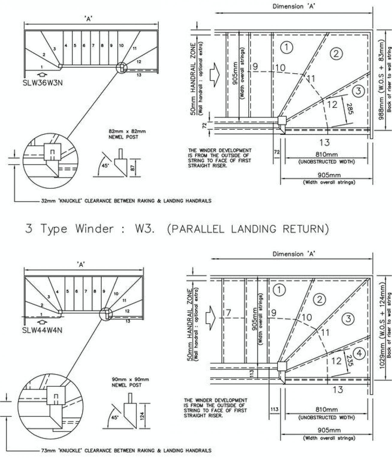 +30 Free CAD Files for Stairs Details and Layouts Arch2O
