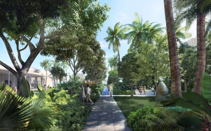The First-Ever Foster + Partners Design for Public Garden at the Norton Museum Expansion