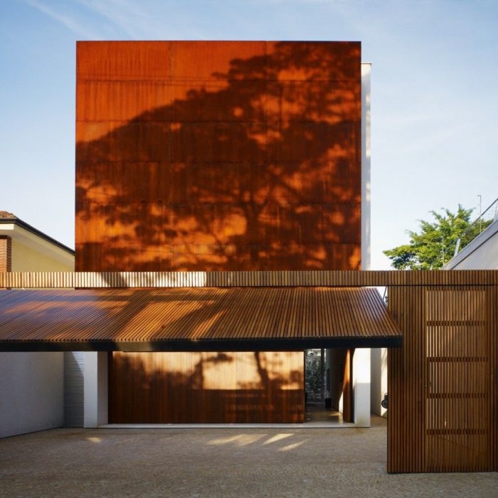 Corten House | Studio MK27 - Marcio Kogan