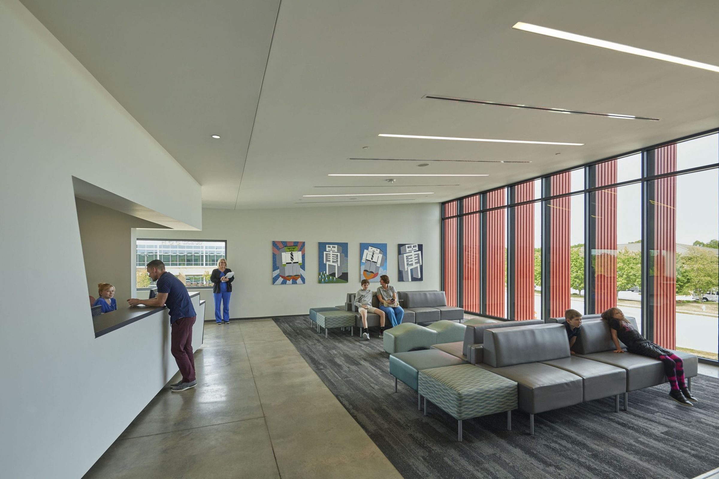 Harvey Pediatric Clinic Marlon Blackwell Architect