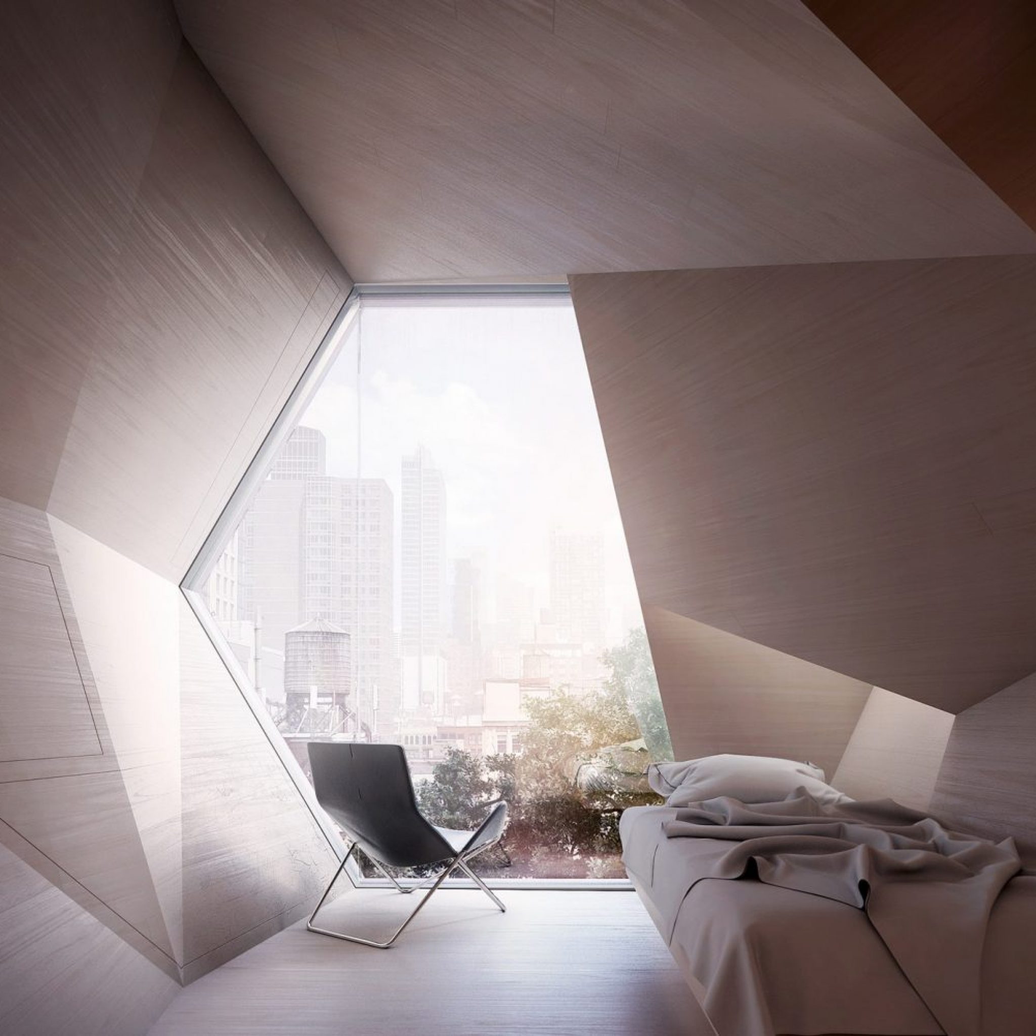 Hexagonal Housing Pods by Framlab Shelter NYC Homeless