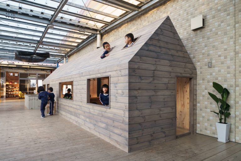 Ouchi's kindergarten | HIBINOSEKKEI + Youji no Shiro + Kids Design Labo