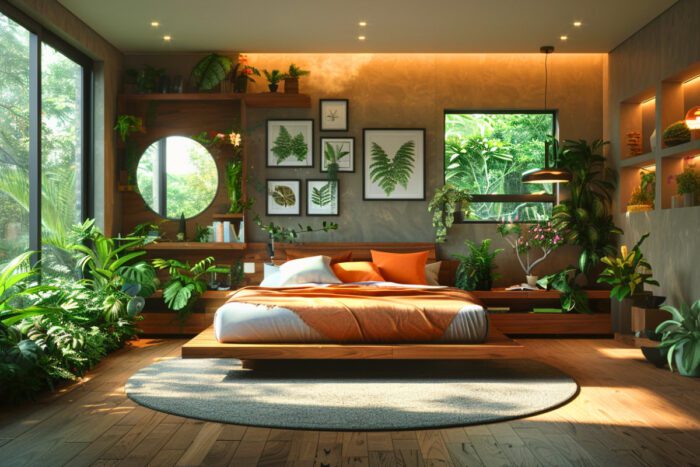 Plant Themed Bedroom Ideas