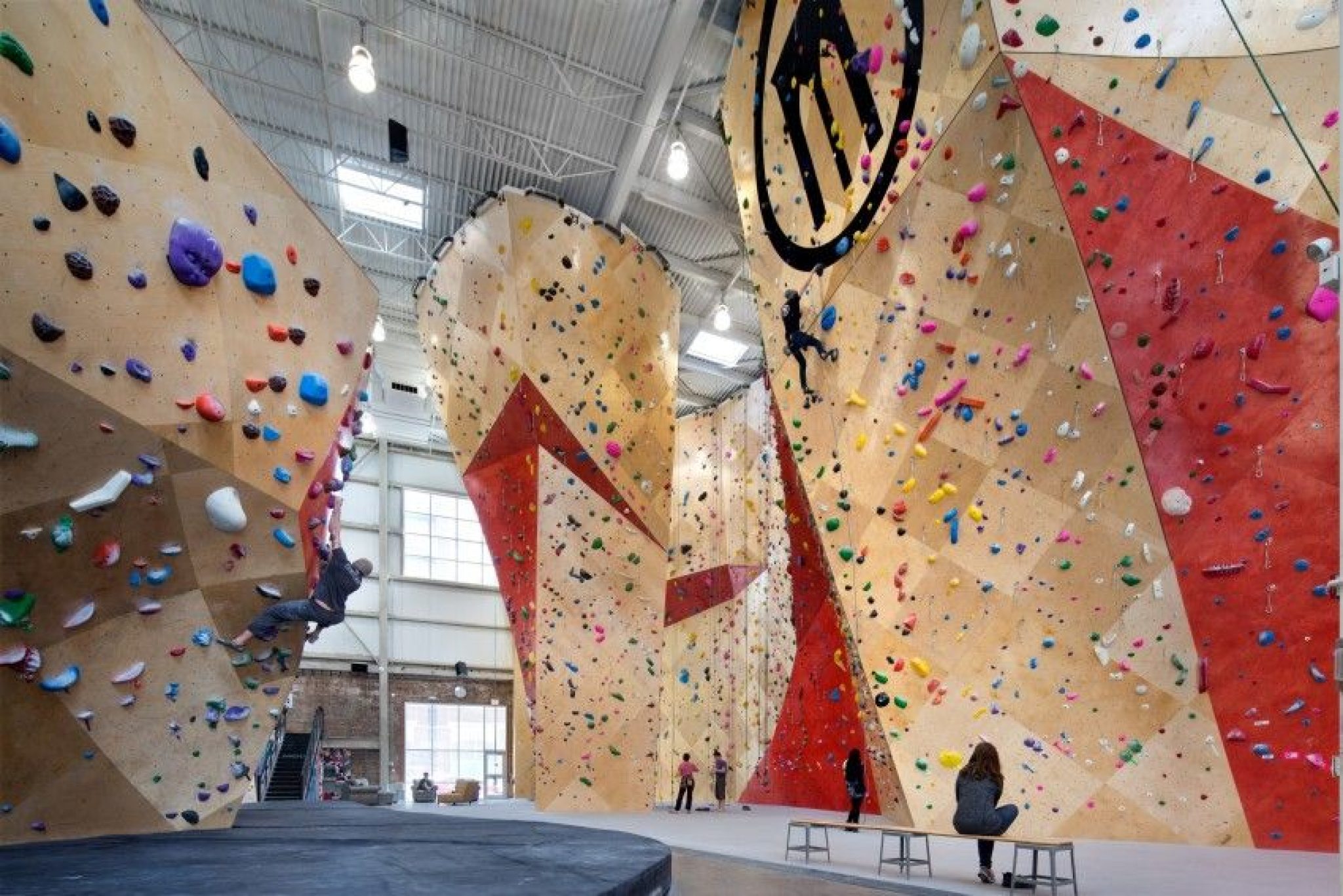 Rock Climbers’ Haven Indoor Rock Climbing Facilities Bring Mountains