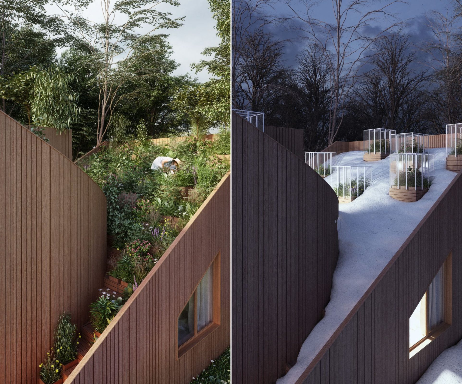 Ying and Yang House: An Off-grid Nature-integrated Residence in Germany ... - Private Art Studio Apartments In Luxury Off-Grid Wildlife Conservation