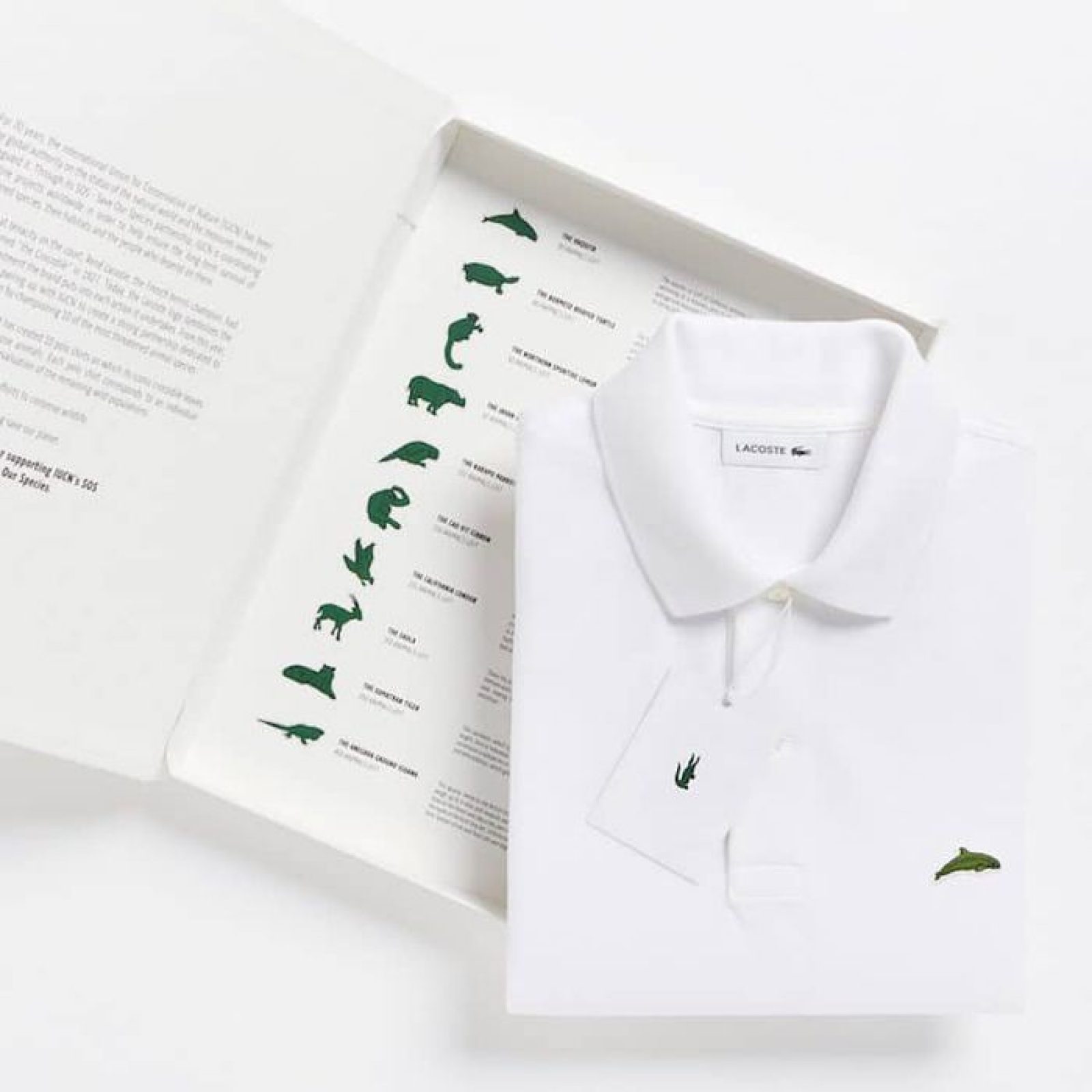 lacoste limited edition extinct animals