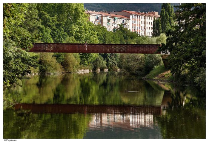 Pedestrian Bridge in Aranzadi Park | Peralta Ayesa Arquitectos + Opera ingeniería