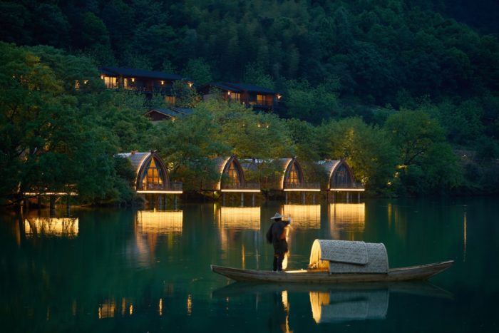 Boat Rooms on the Fuchun River | The Design Institute of Landscape and Architecture China Academy of Art