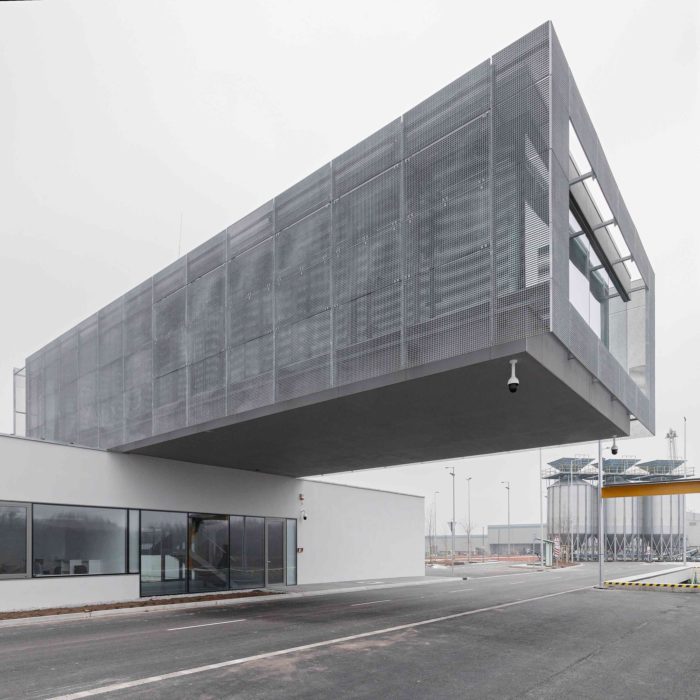 Győr-Gönyű National Public Port Control Building | sporaarchitects + Térhálózat