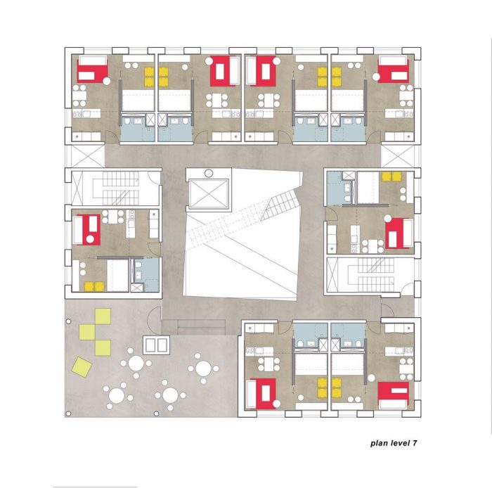 Energy neutral youth housing at the Port of Aarhus