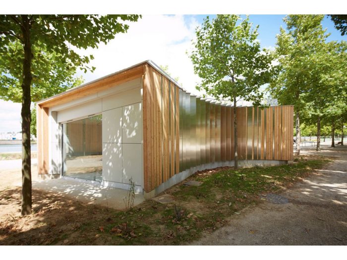 3 Pavilions Along the Seine River | h2o architectes